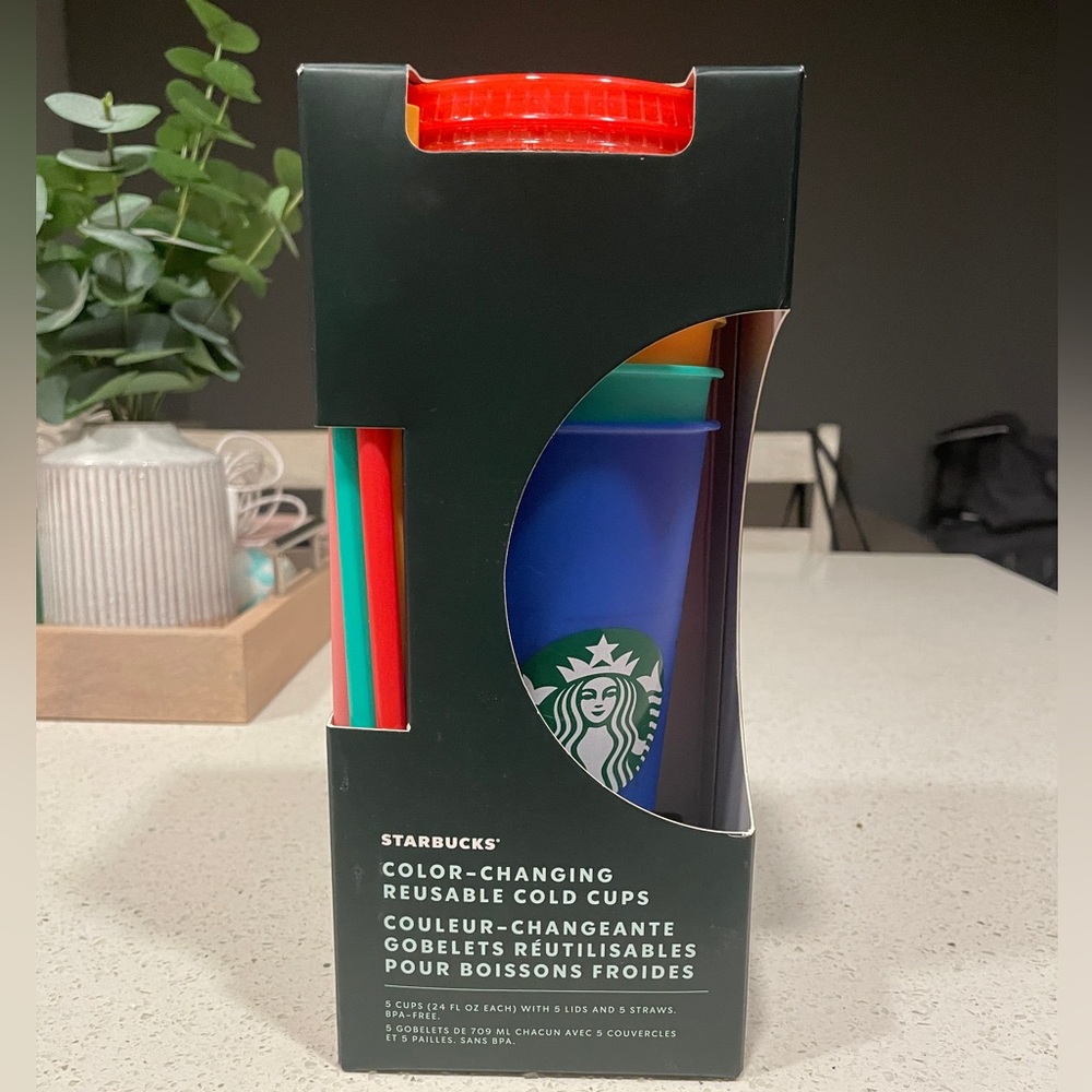 Starbucks color changing tumbler cups